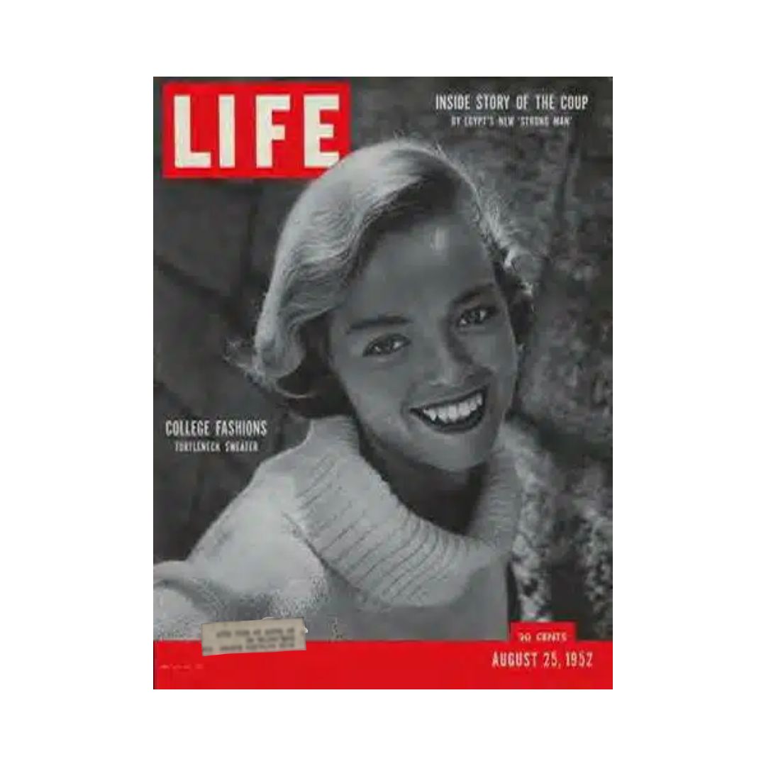Life Magazine August 25, 1952: Discover Campus Fashions and Cultural Trends of the 50s