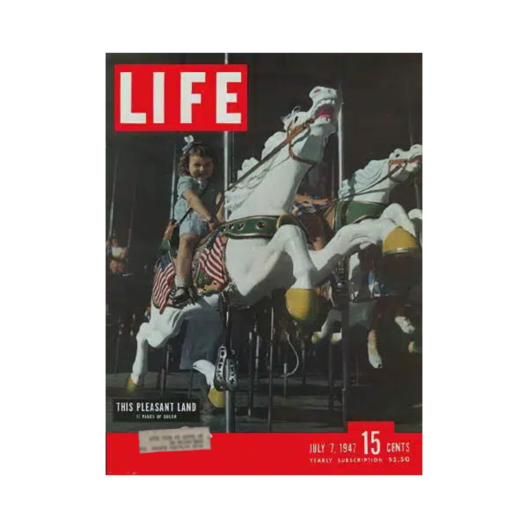 Life Magazine July 7, 1947 - Summer Scenes, Post-War Culture & Iconic Photography