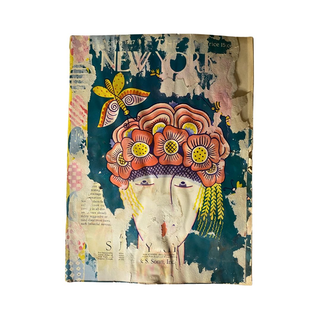 Cover of The New Yorker, April 16, 1927, featuring Ilonka Karasz