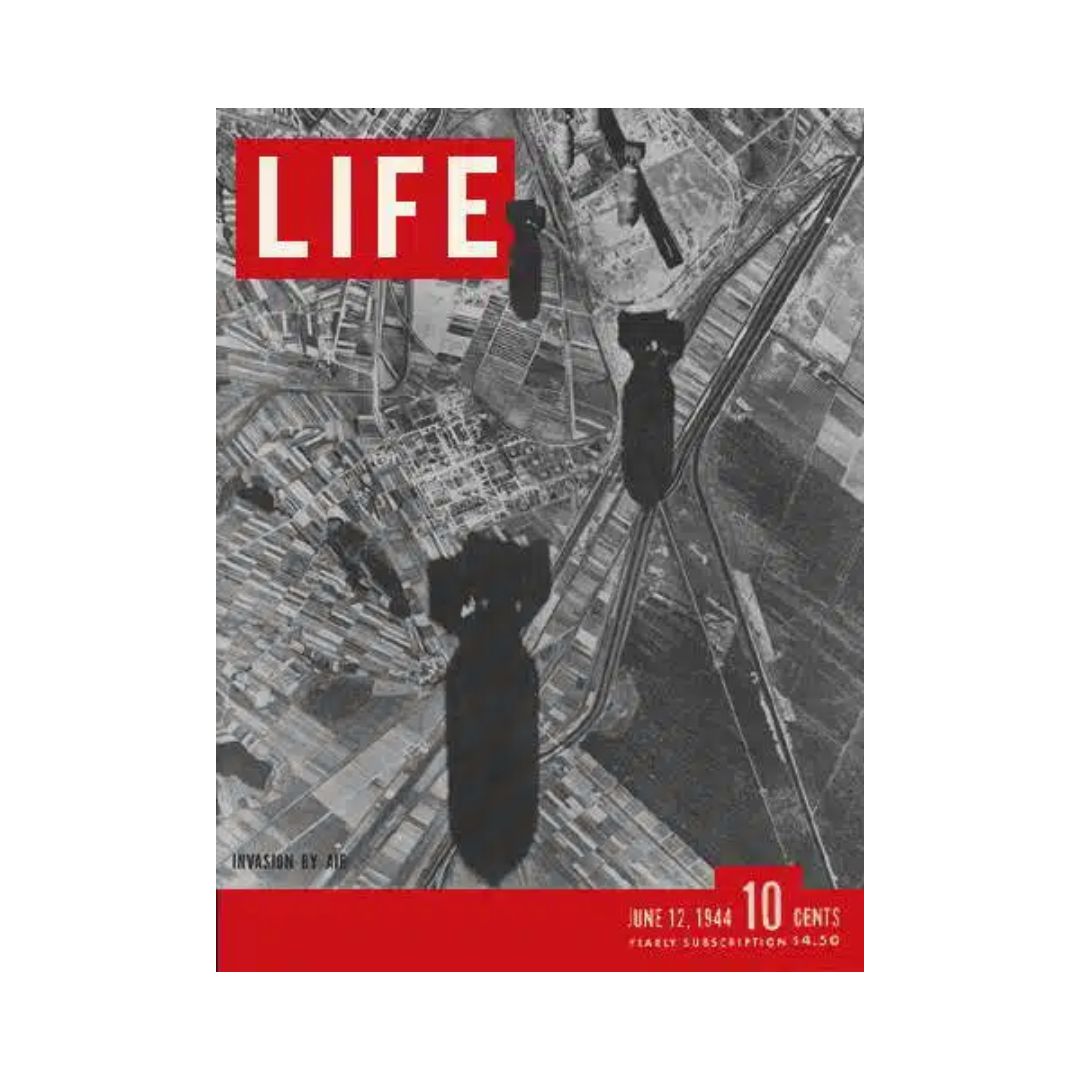 Life Magazine June 12, 1944 D-Day Airborne Raiders Historical Issue World War II