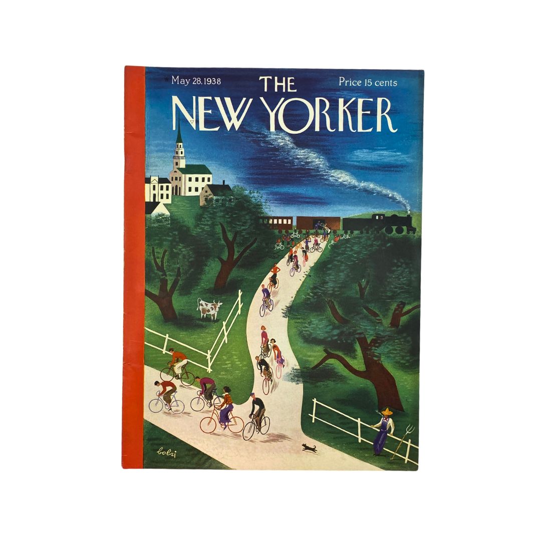 Cover of The New Yorker, May 28, 1938, featuring an illustration by Victor Bobritsky, VG condition