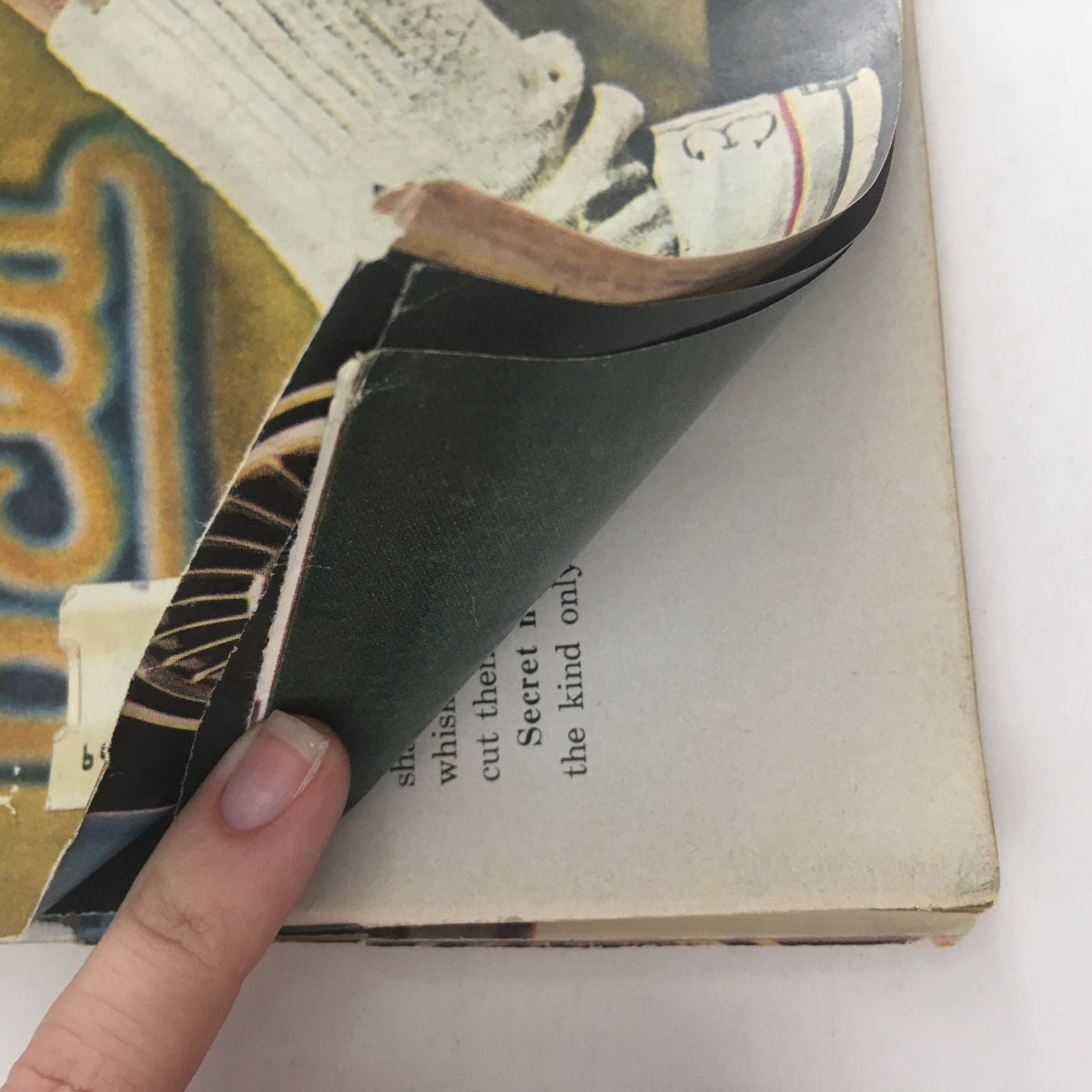 Inside page of the Sports Illustrated Magazine December 5 1966, showing the folded corner of a page, with the title 'The New Superstar' emphasizing College Basketball.