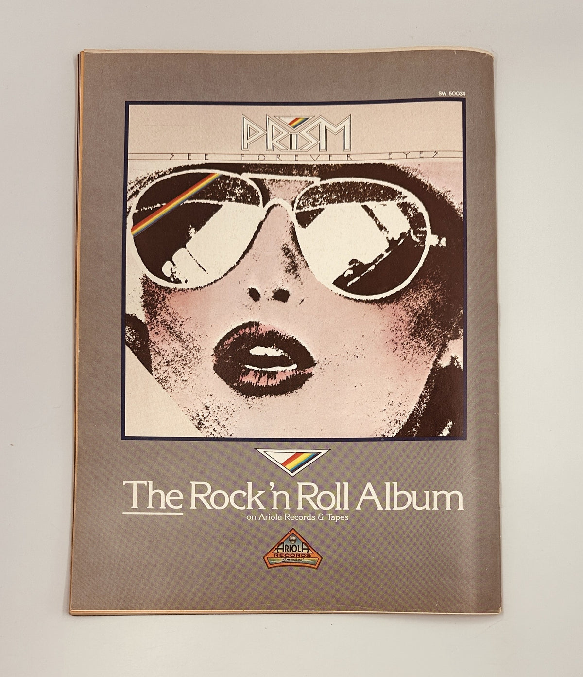 Back cover of Circus Magazine September 28, 1978 featuring promotional content for The Rock 'n Roll Album on Ariola Records.