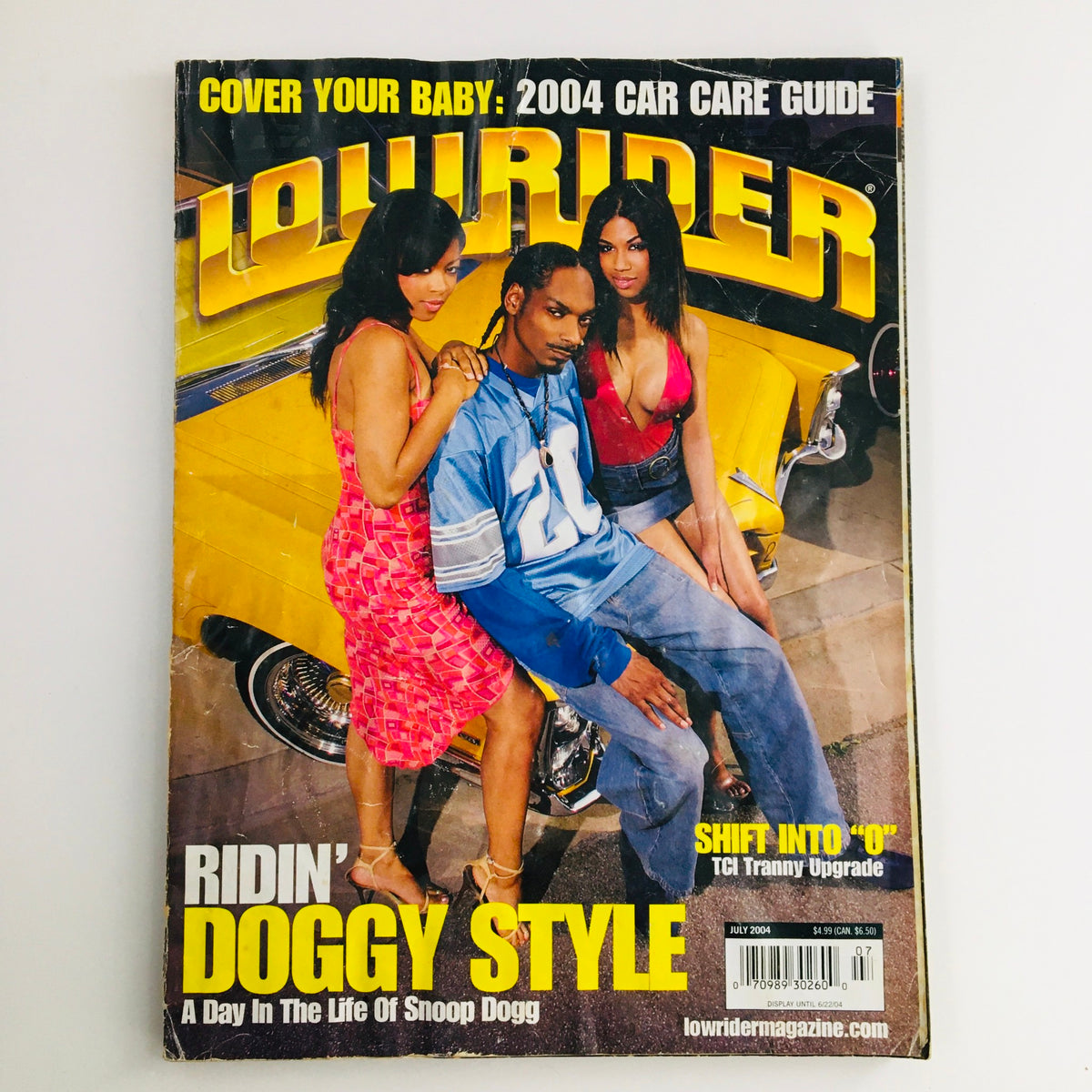 LowRider Magazine, July 2004: Featuring 'A Day in the Life of Snoop Dogg' on the cover