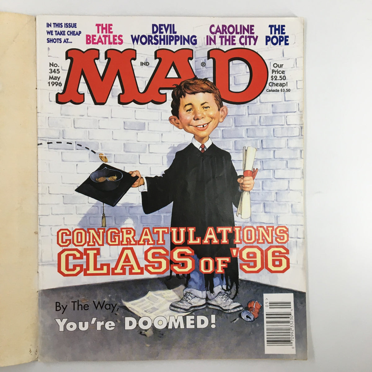 Mad Magazine May 1996 No. 345