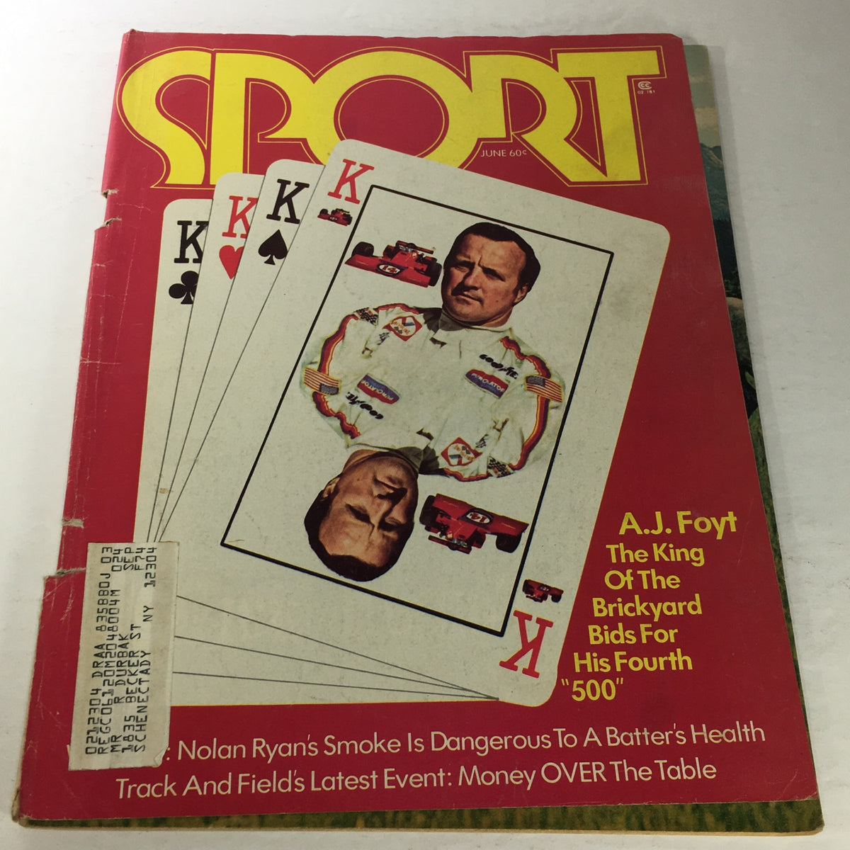 Vintage Sport Magazine: June 1973 Vol. 55 #6 - King Anthony Joseph "AJ" Foyt, Jr.