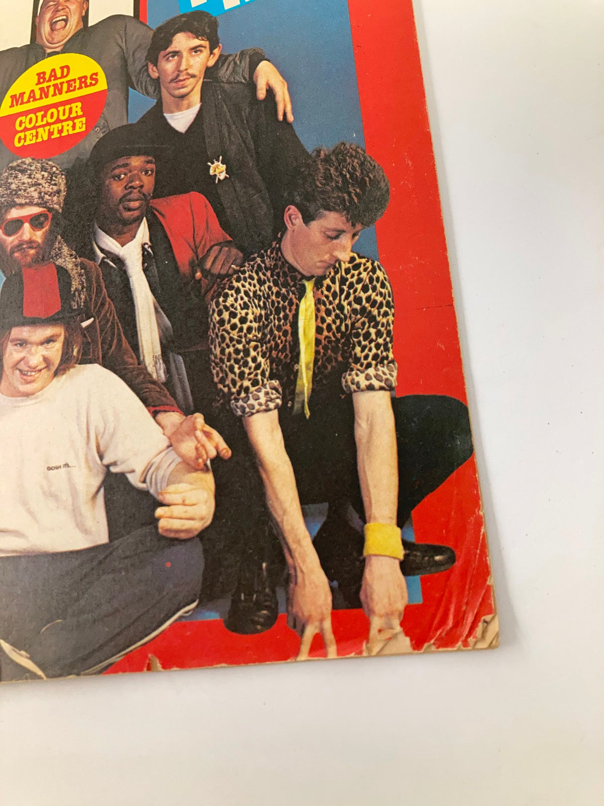 Cover of the VTG Lookin Magazine January 16 1982, Issue #3 featuring Bad Manners with colorful design and engaging characters.