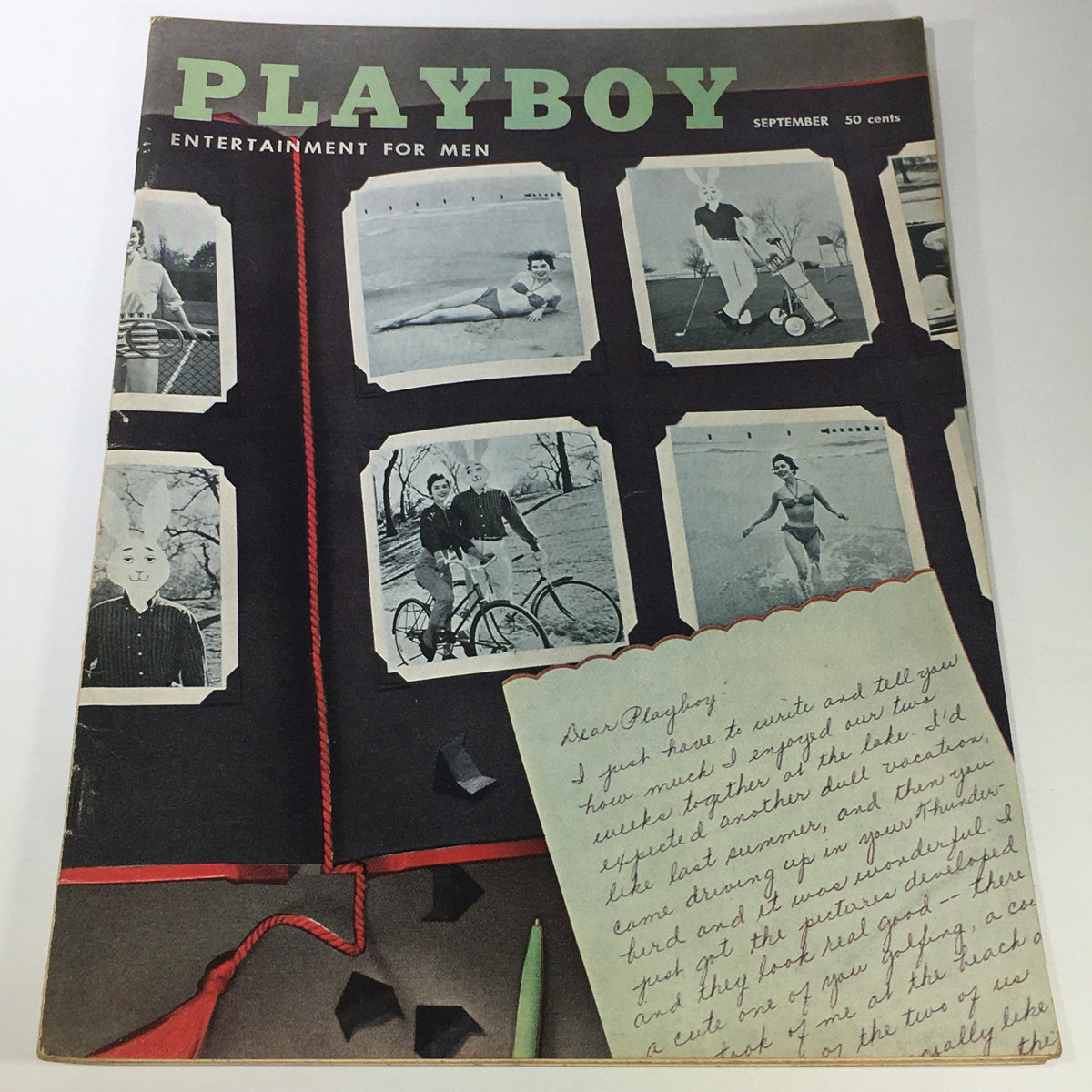 Vintage Playboy Magazine: September 1956 - Dear Playboy Letter Old Photos