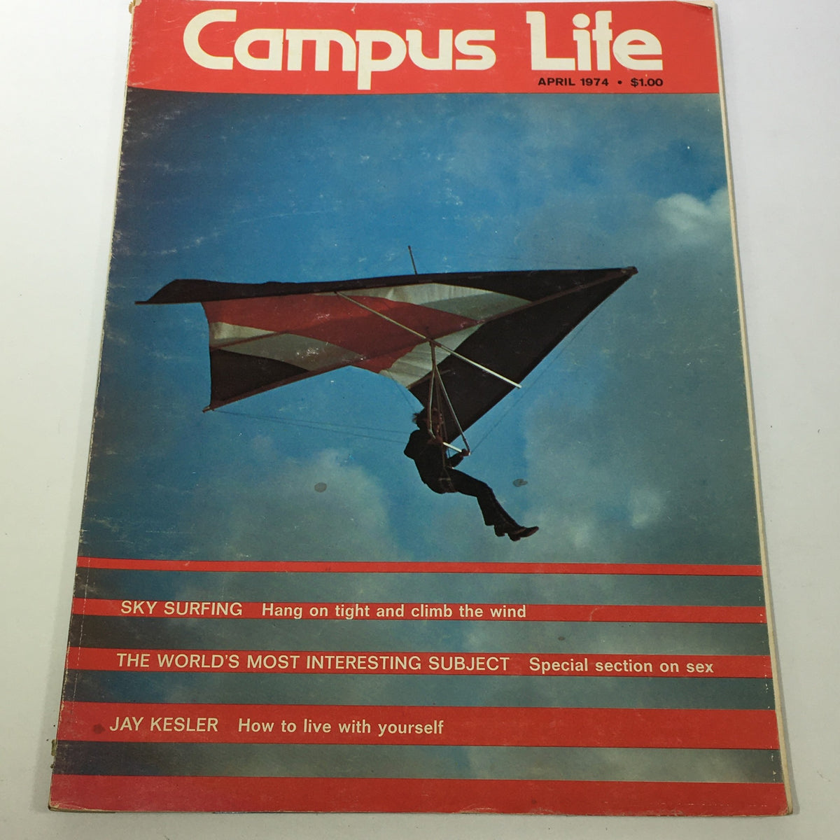 Vintage Campus Life Magazine: April 1974 - Jay Kesler How To Live With Yourself