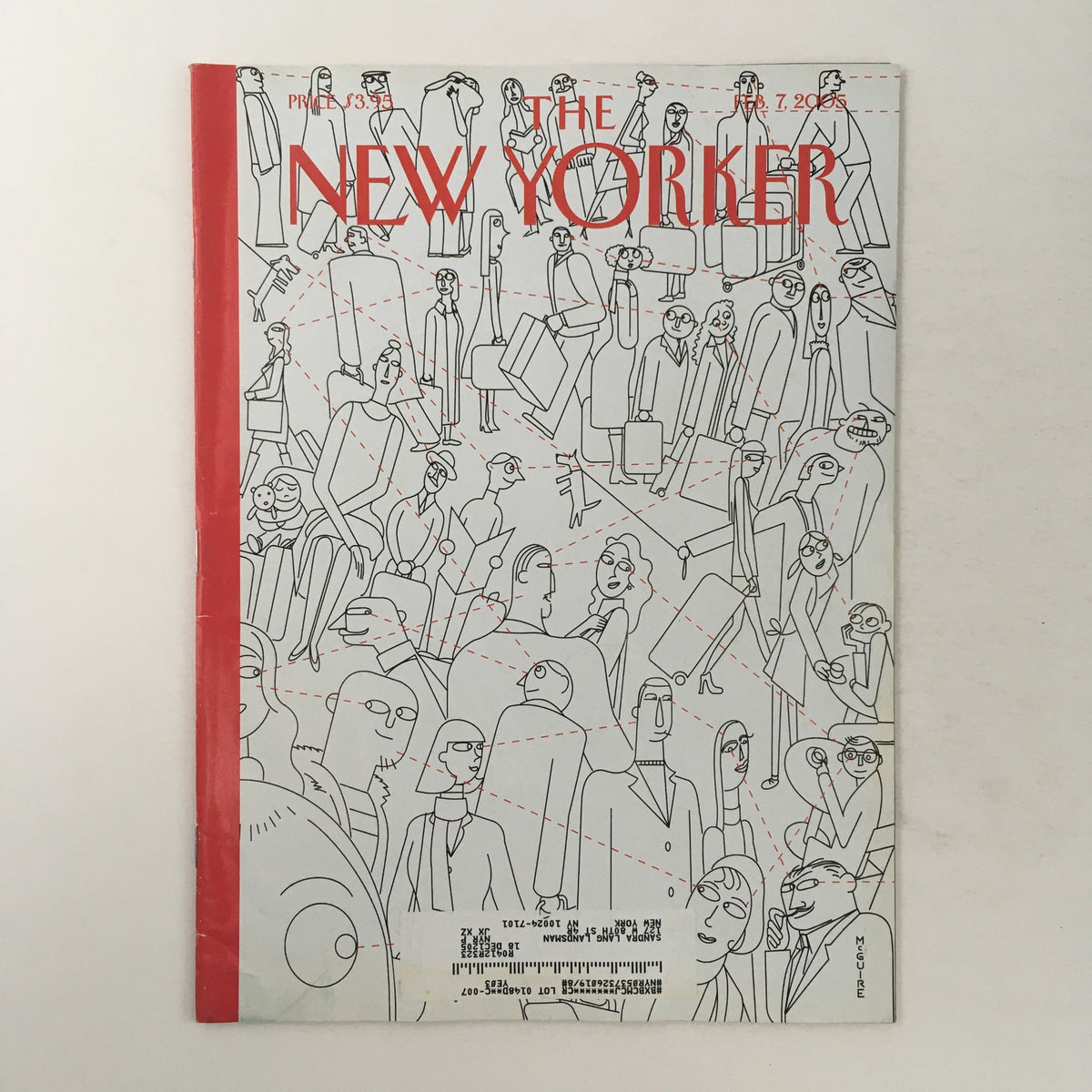The New Yorker Full Magazine February 7 2005 Cupid's Arrow Richard McGuire