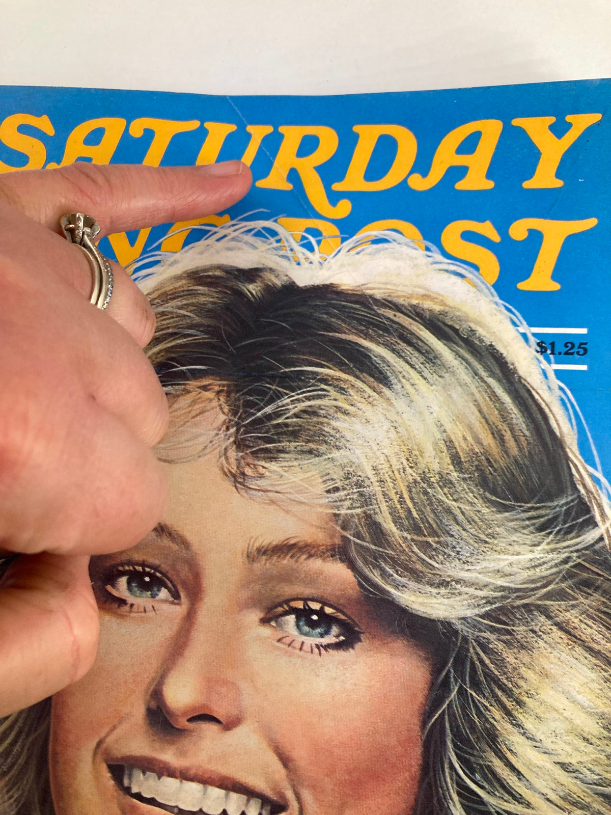 The Saturday Evening Post September 1977 Fit as Farrah Fawcett No Label