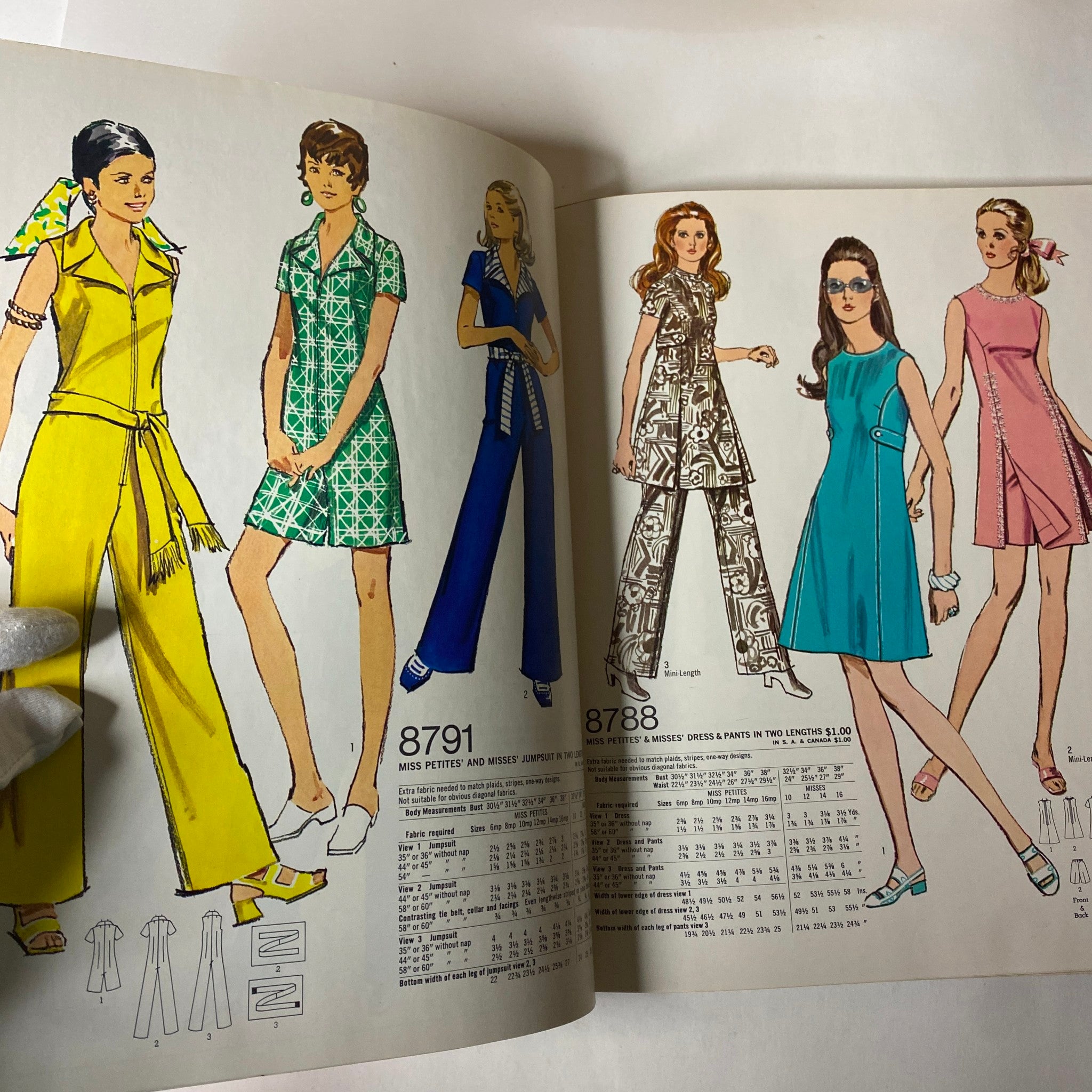 Simplicity 1970 Summer Catalog Vintage Magazine