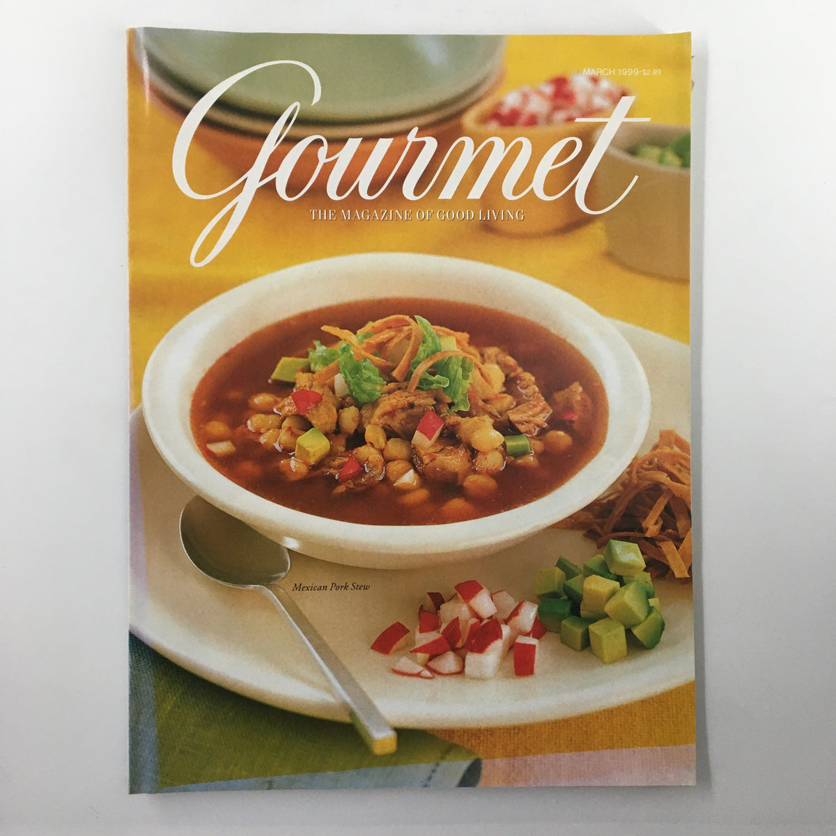 Gourmet Magazine March 1999 Little Black Book - San Juan No Label