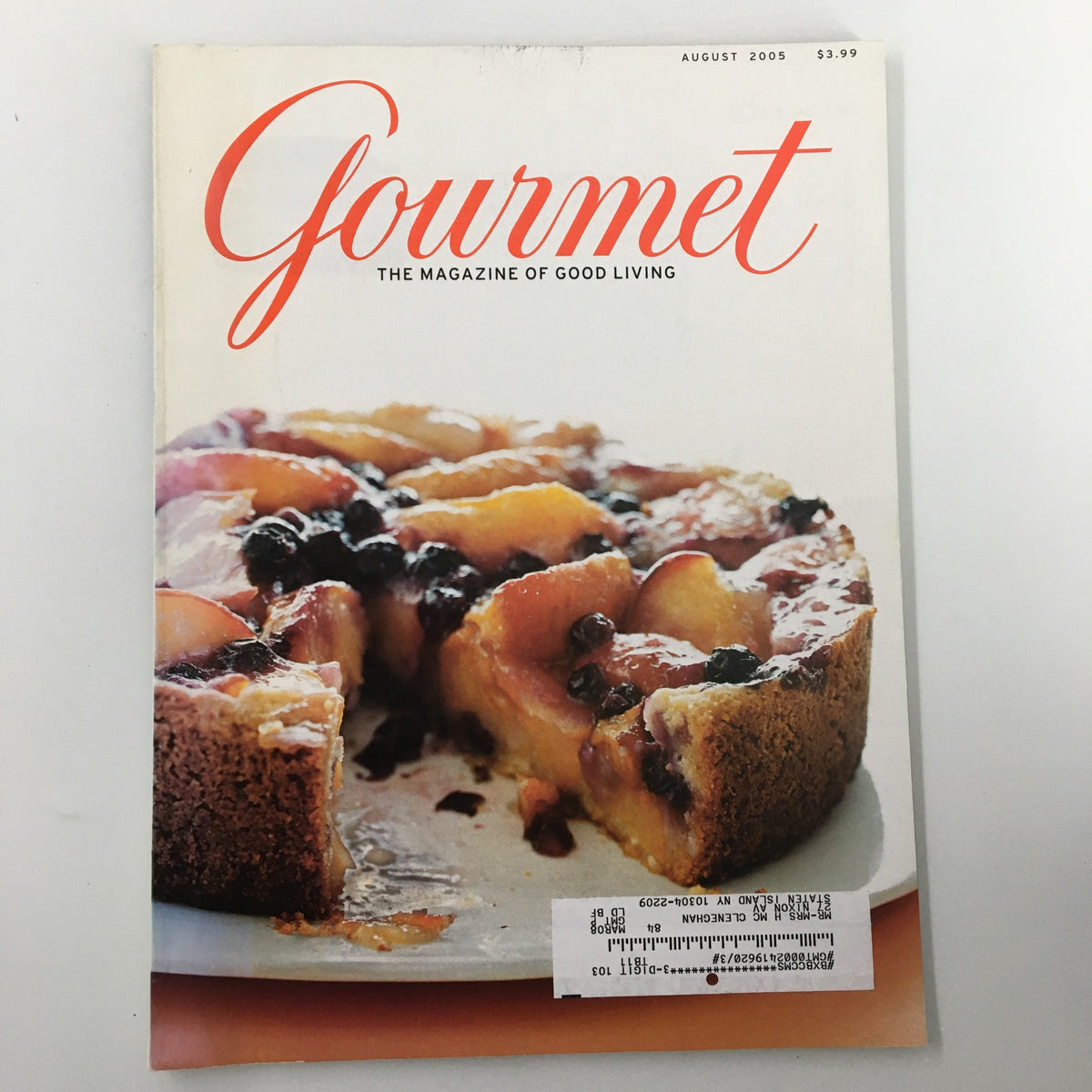 Gourmet Magazine Aug 2005 - Franklin Insight