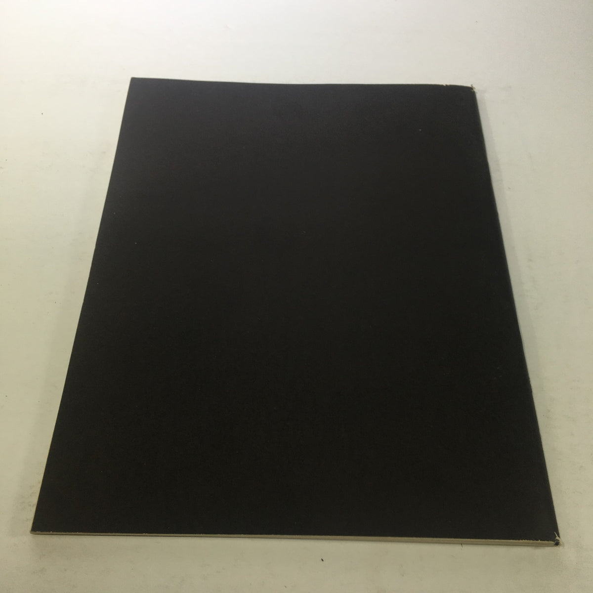 Back cover of the vintage magazine titled 'VTG The Case For National Action: March 1965 - The Negro American Revolution' showcasing its solid black design, reflecting its historical significance in American civil rights.