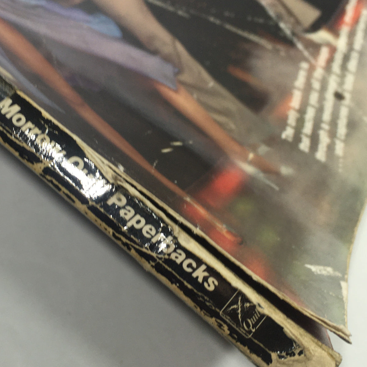 Side view of the VTG Dancing Disco Charts Guide Catalog: 1979 showing the spine and wear marks.