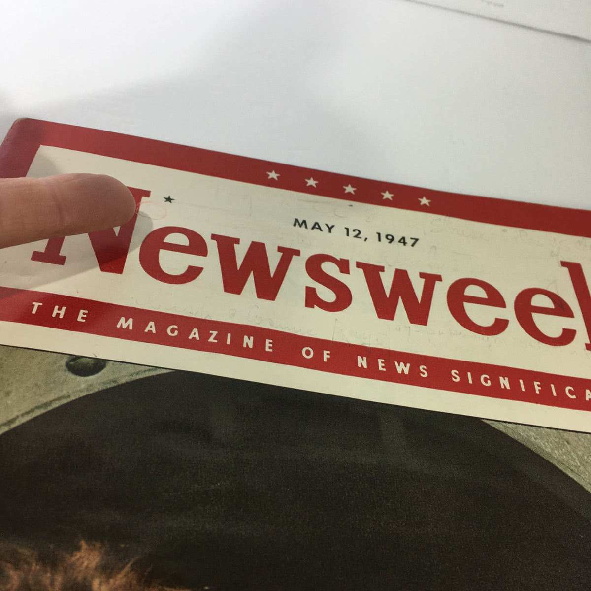 Vintage Newsweek Magazine May 22 1947 The Immigrants No Label