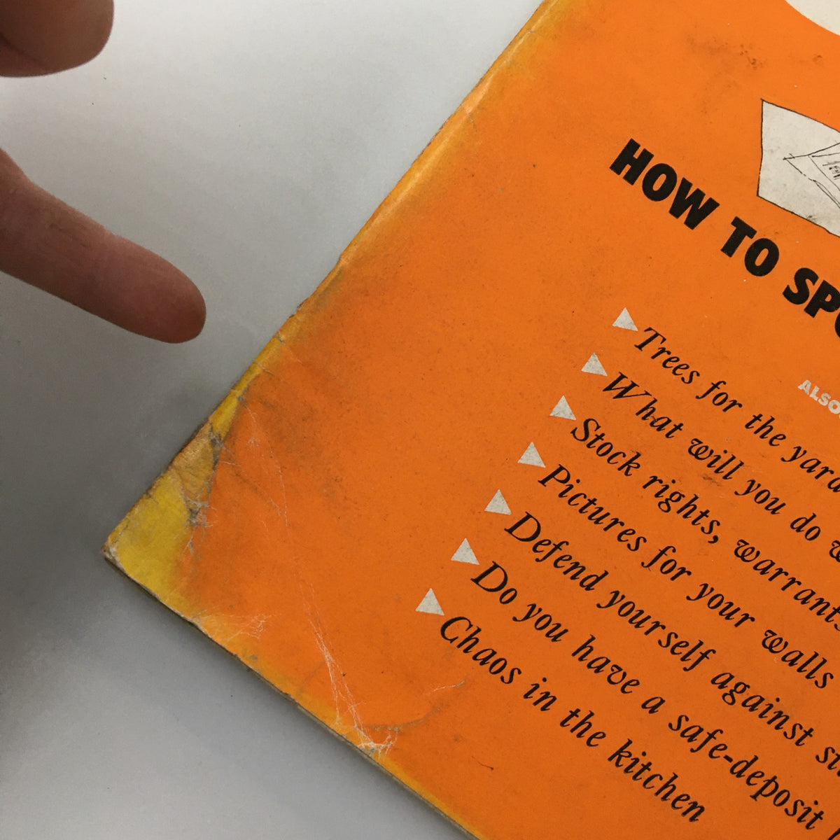 Side view of the back cover of VTG Changing Times Magazine March 1956 highlighting additional articles including 'What will you do when you retire?'.