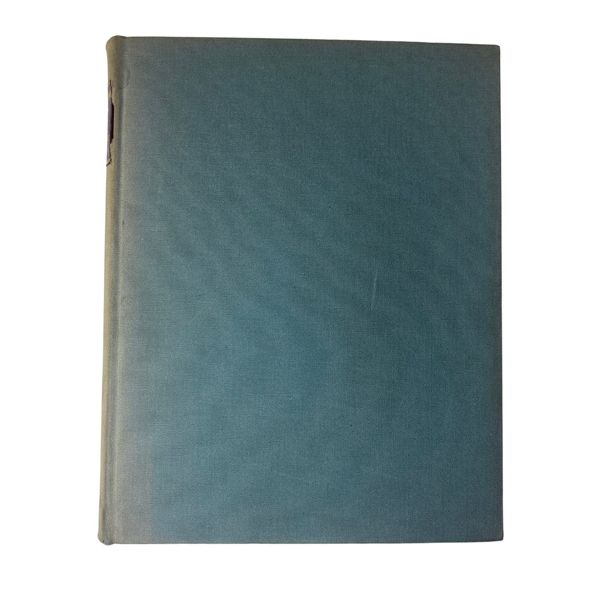 Front view of the Ladies' Home Journal Library Bound Magazine 1938 Complete Year January - December, featuring a solid blue cover, showcasing the vintage design of this historical magazine.