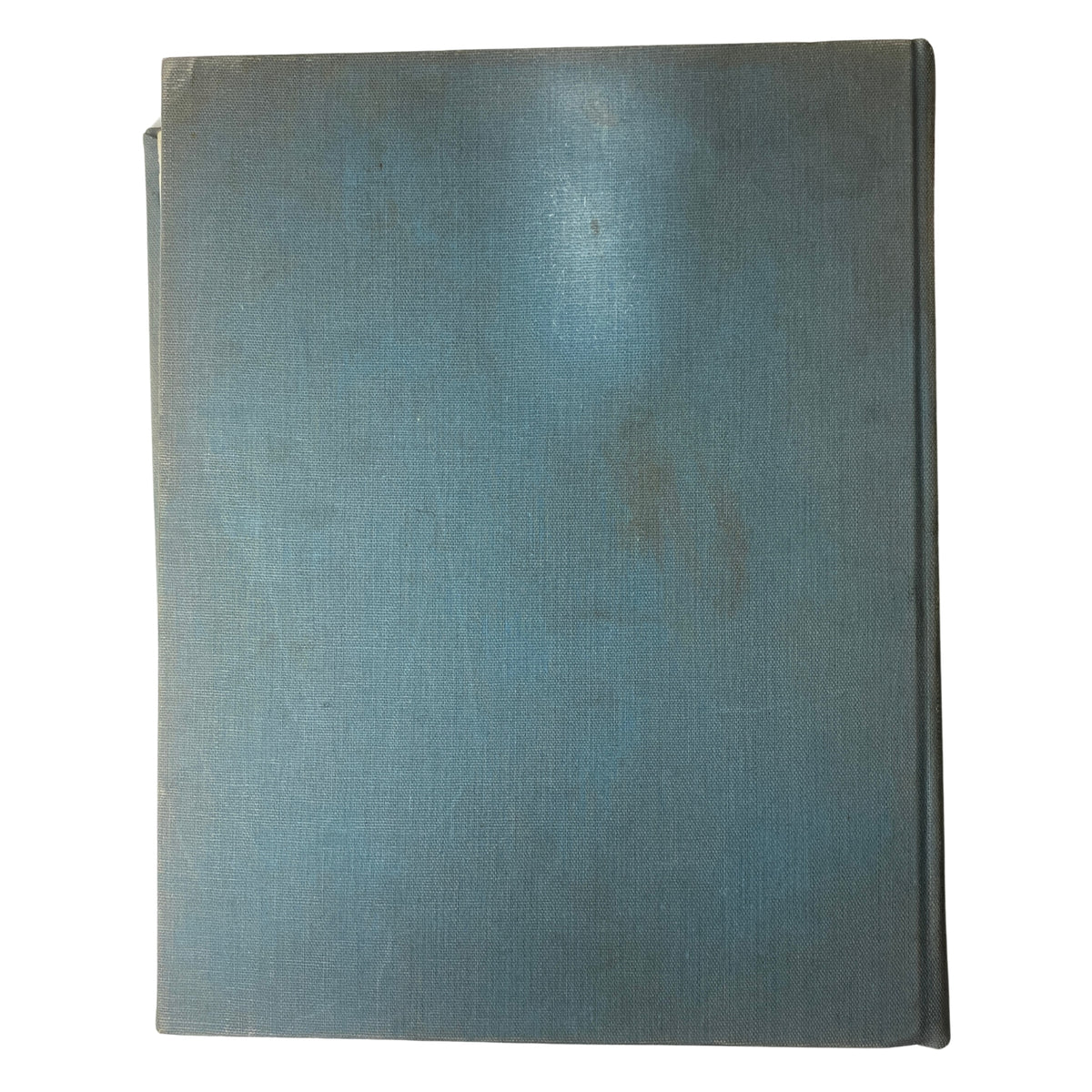 Back cover of the Ladies' Home Journal Bound Magazine 1941, featuring a plain blue cover showing signs of use.