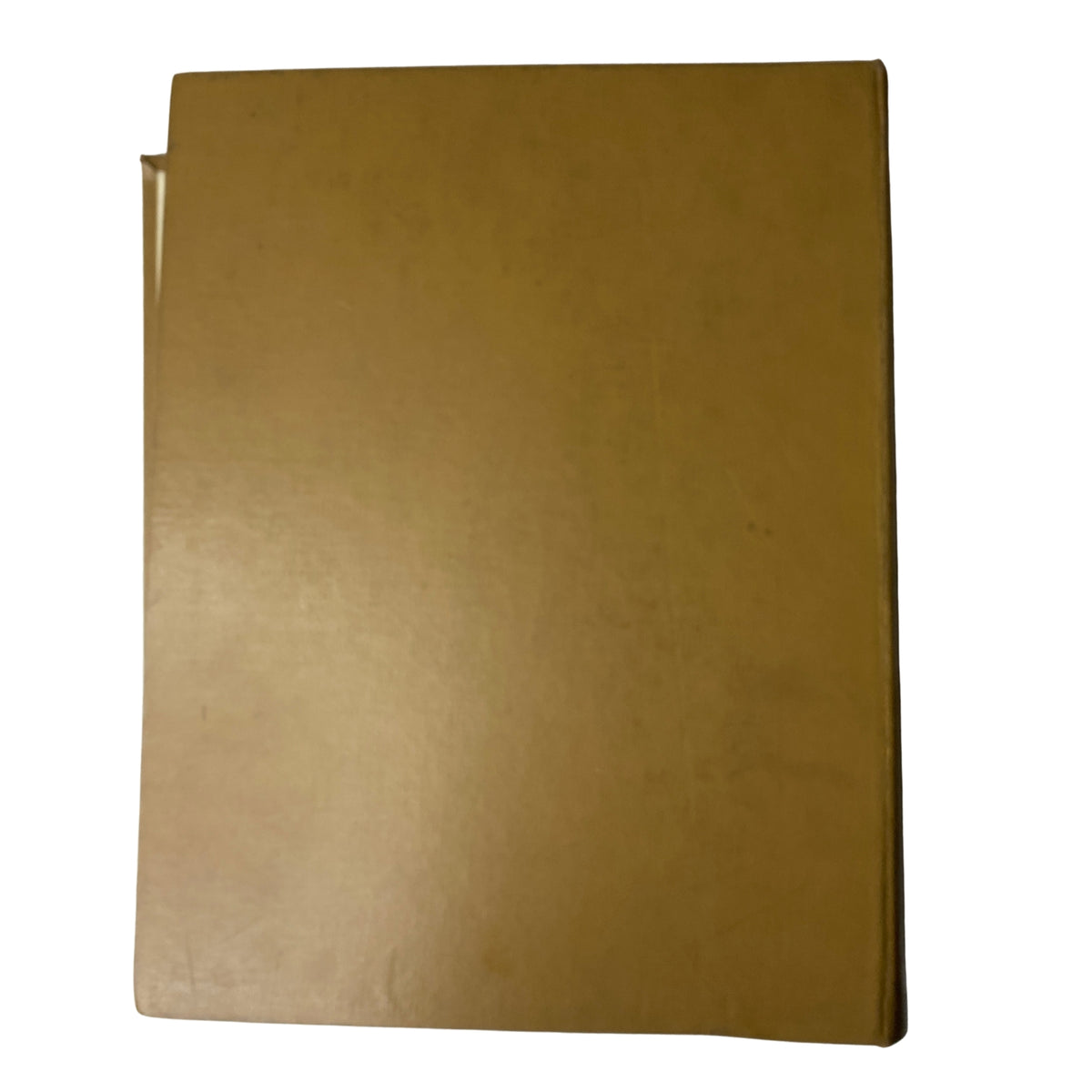 The back cover of the Ladies' Home Journal Library Bound Magazine 1964, showcasing the simple brown cover of the complete year edition.
