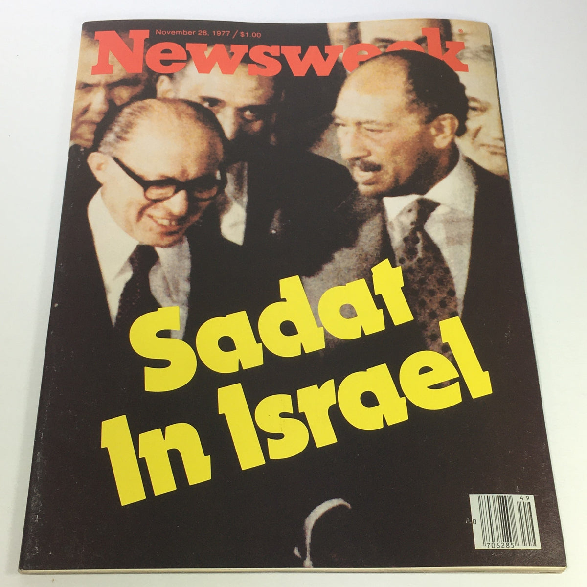 Newsweek Magazine November 28 1977 - Anwar Sadat / Newsstand / No Label