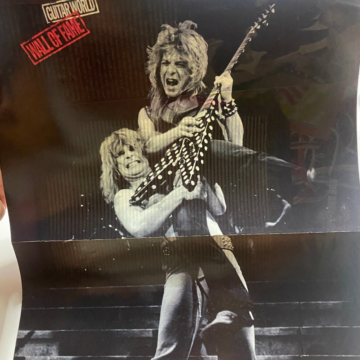 Guitar World Magazine May 1992 Randy Rhoads w Poster No Label