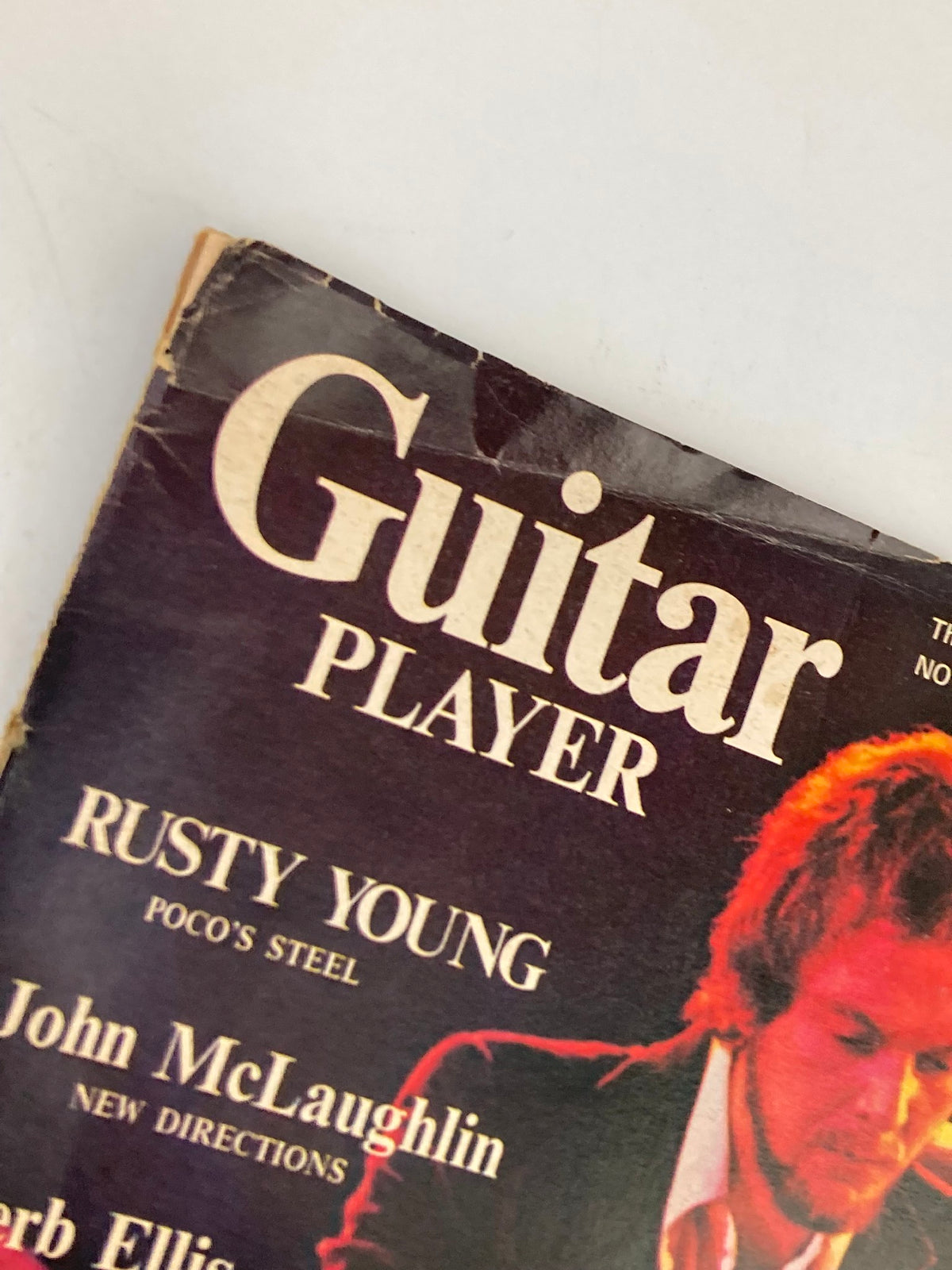 Vintage Guitar Player Magazine November 1972 Vol 6 #8 Rusty Young No Label