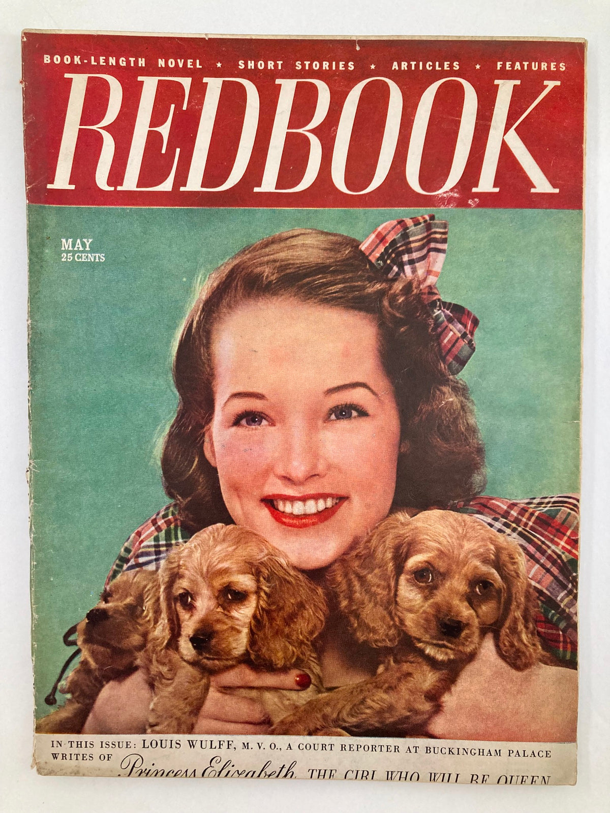 Vintage Redbook Magazine May 1947 Vol 89 Elizabeth Who Will Be Queen No Label