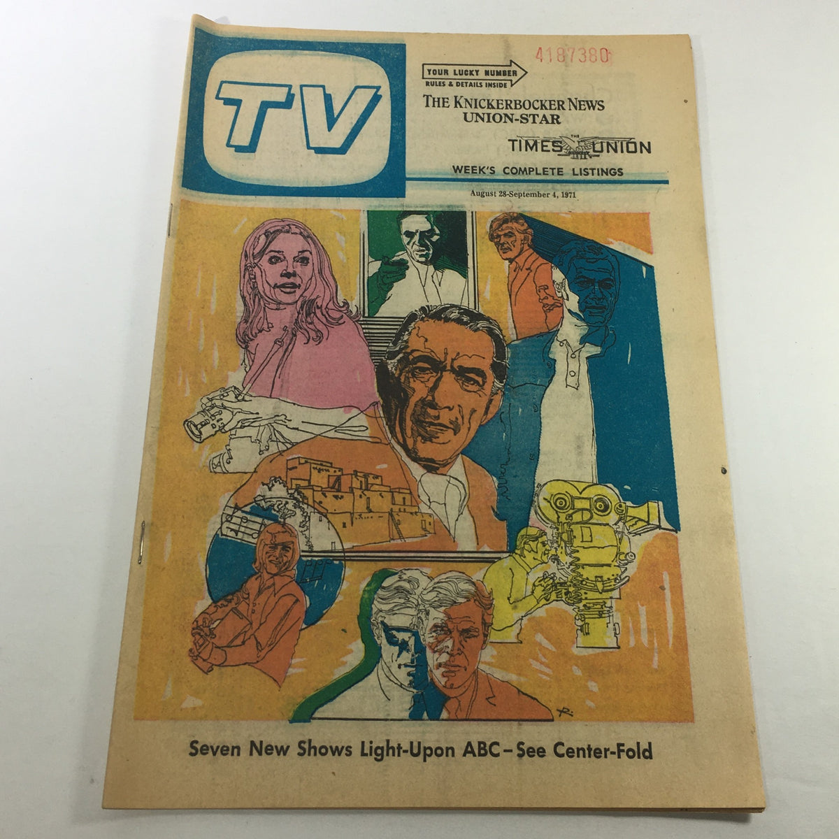 Vintage TV Week's Complete TV Listings August 28-September 4 1971 - Seven New Shows