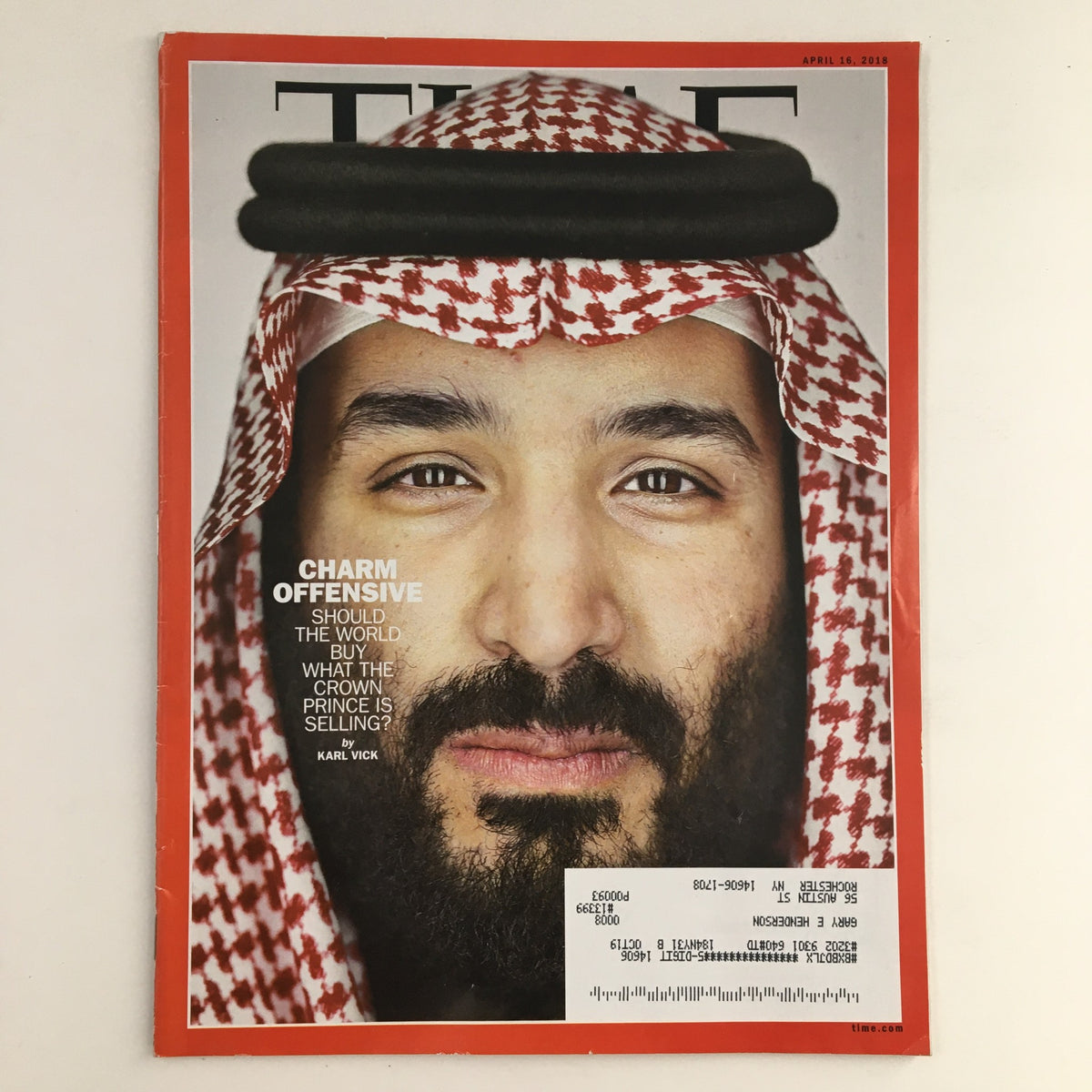 Time Magazine April 16 2018 Should The World Buy What The Crown Prince Selling?