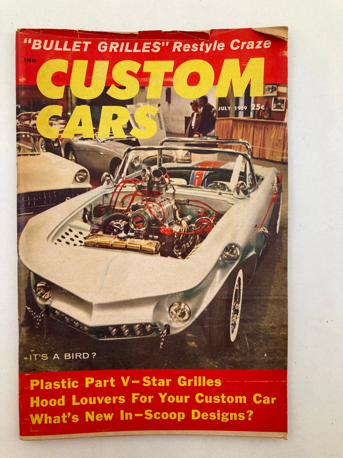 Vintage Custom Cars Magazine July 1959 Vol 2 #11 Part V-Star Grilles No Label