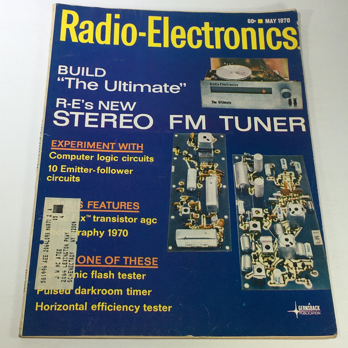 Vintage Radio-Electronics Magazine May 1970 - FM Stereo FM Tuner / Emitter Circuits