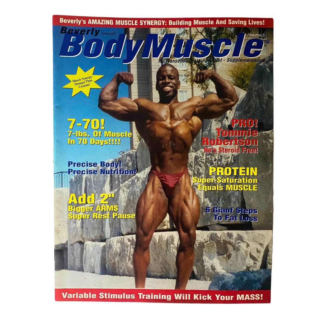 Body Muscle Mag Vol 3 Vintage Magazine