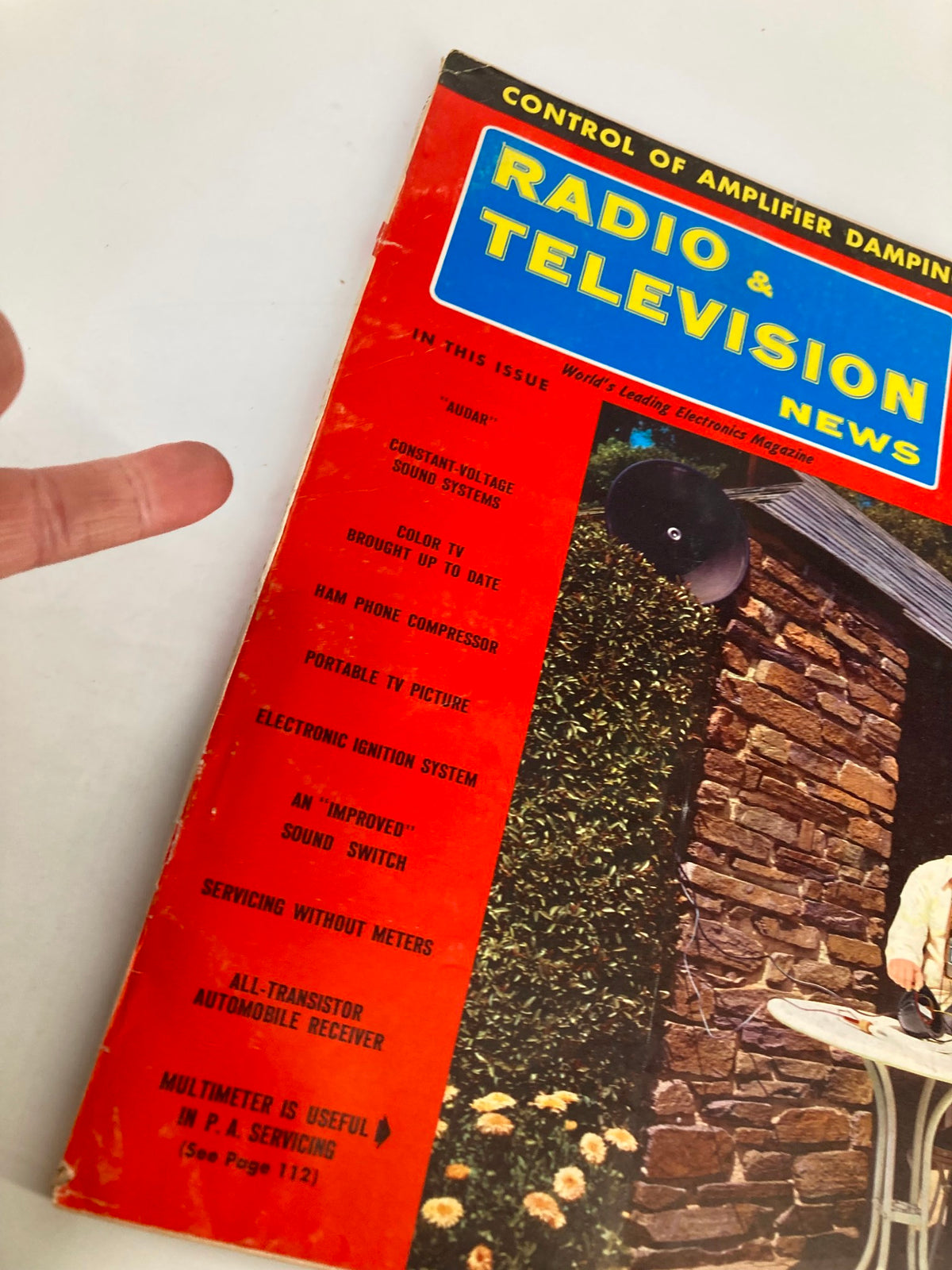 Vintage Radio & Television News Magazine July 1955 Ham Phone Compressor