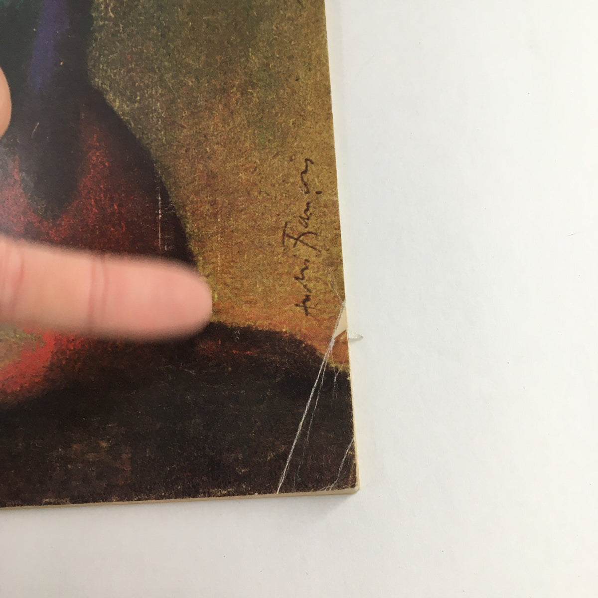 Close-up of the cover of The New Yorker Magazine August 26 1974 Full Theme Cover by Andre Francois, showing details of the artwork and artist's signature.