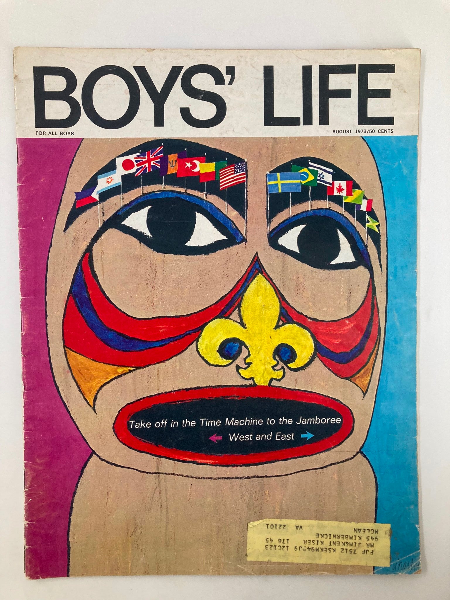 VTG Boys' Life Magazine Aug 1973
