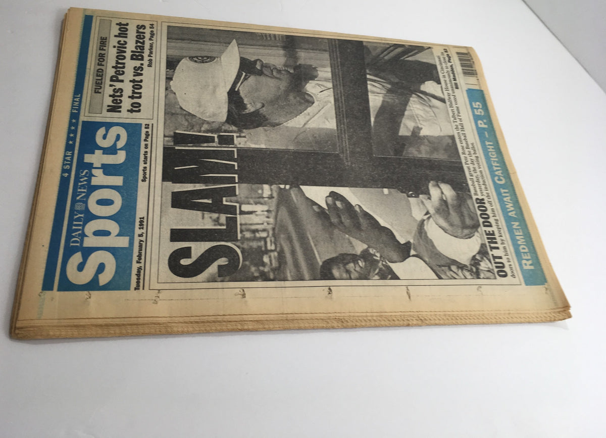 New York Daily News: Feb 5 1991, Giants Linebacker L.Taylor arrested in Hawaii