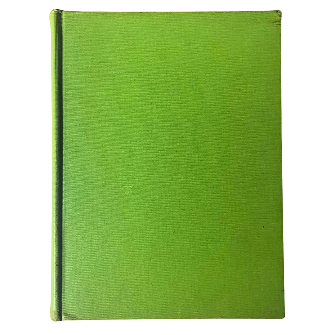 Cover of the VTG 1937 Bound Life Magazine May - June Weekly Issue, featuring a simple green design.