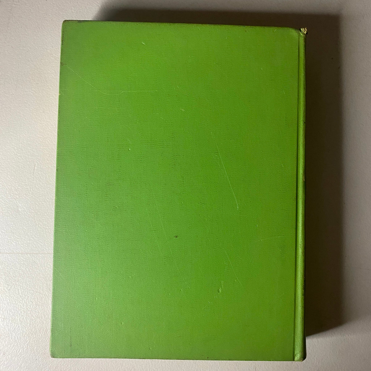 Cover of the VTG 1937 Bound Life Magazine illustrated in simple green, showing the vintage book's exterior and classic binding.