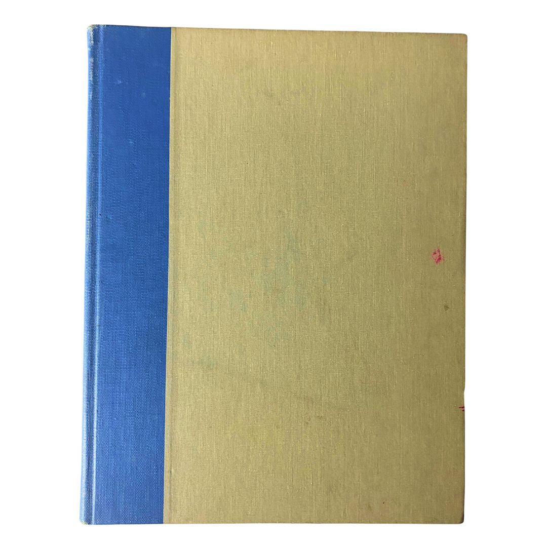 Vintage 1966 Bound Life Magazine cover featuring a textured green and blue spine, representing the May - June weekly issues.