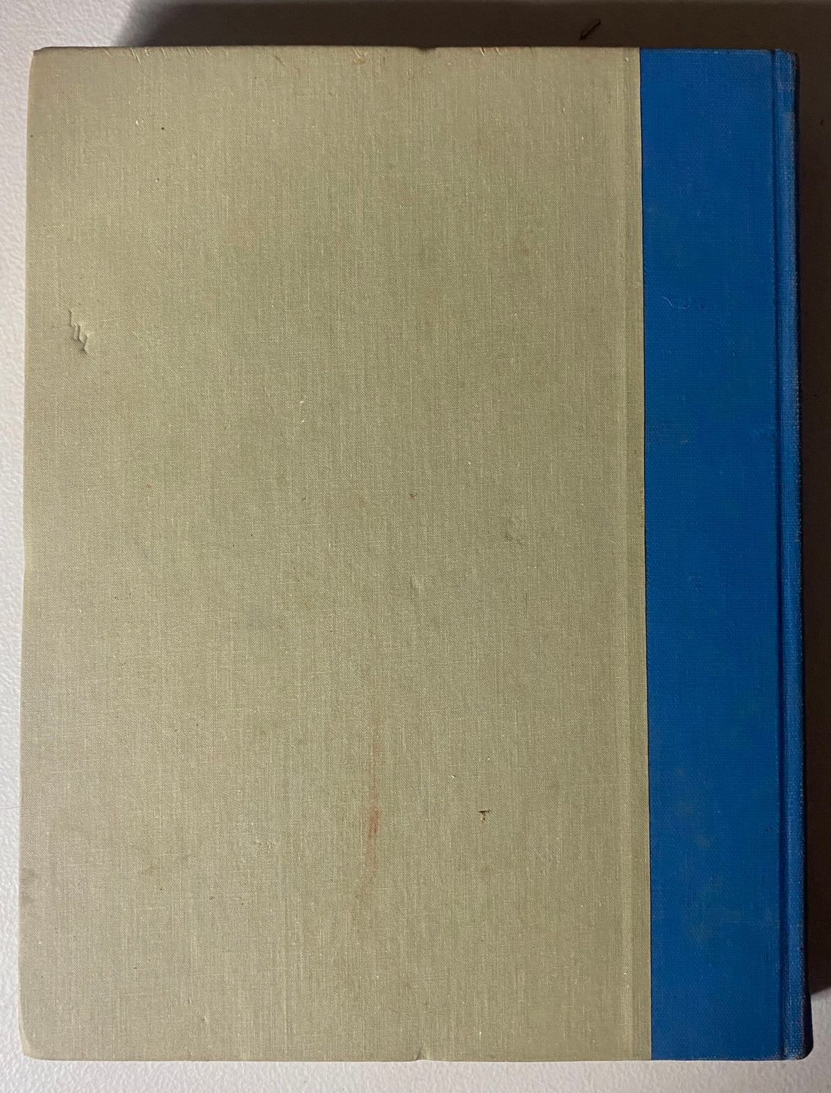Back cover of the VTG 1966 Bound Life Magazine, displaying a simple yet elegant design in muted colors. Part of a collection preserving significant historical content.