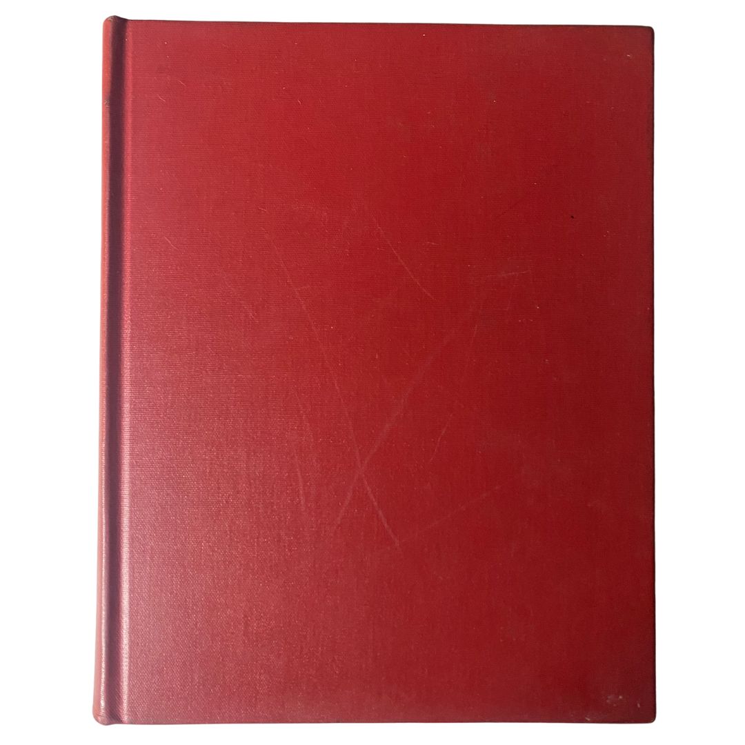 VTG 1972 Bound Life Magazine featured in red hardcover, showcasing a vintage design.