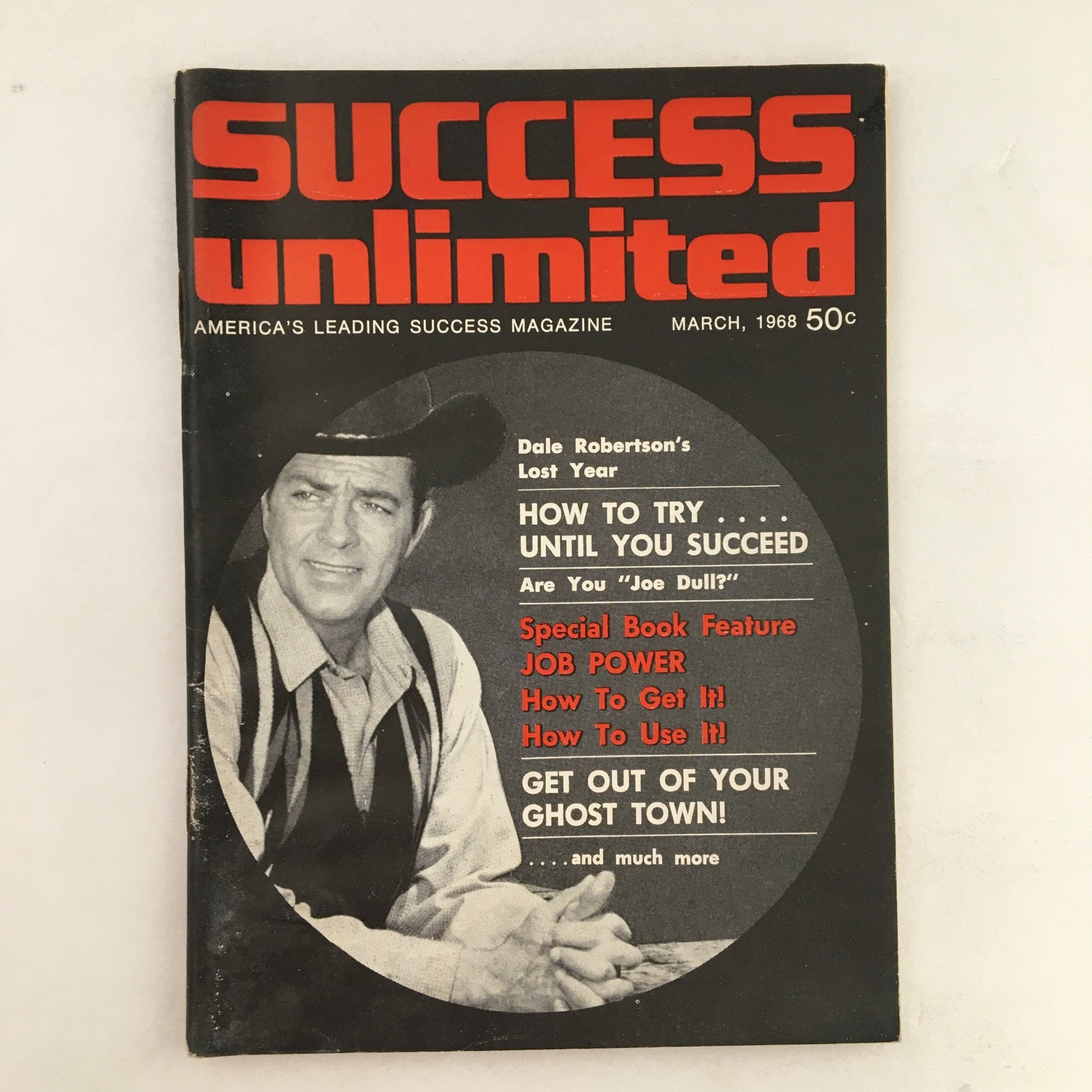 Success Unlimited Mar 1968 Magazine Vintage