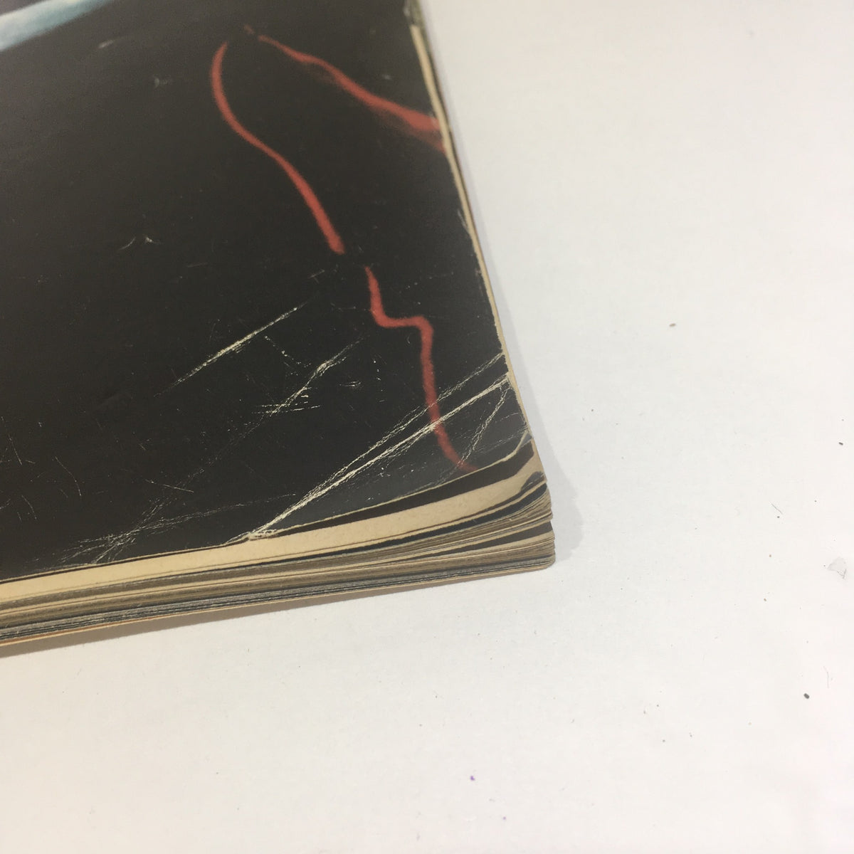 Edge detail of Life Magazine: Laser Medicine - Princess Di's Royal Pregnancy, May 1982, highlighting wear and vintage character.