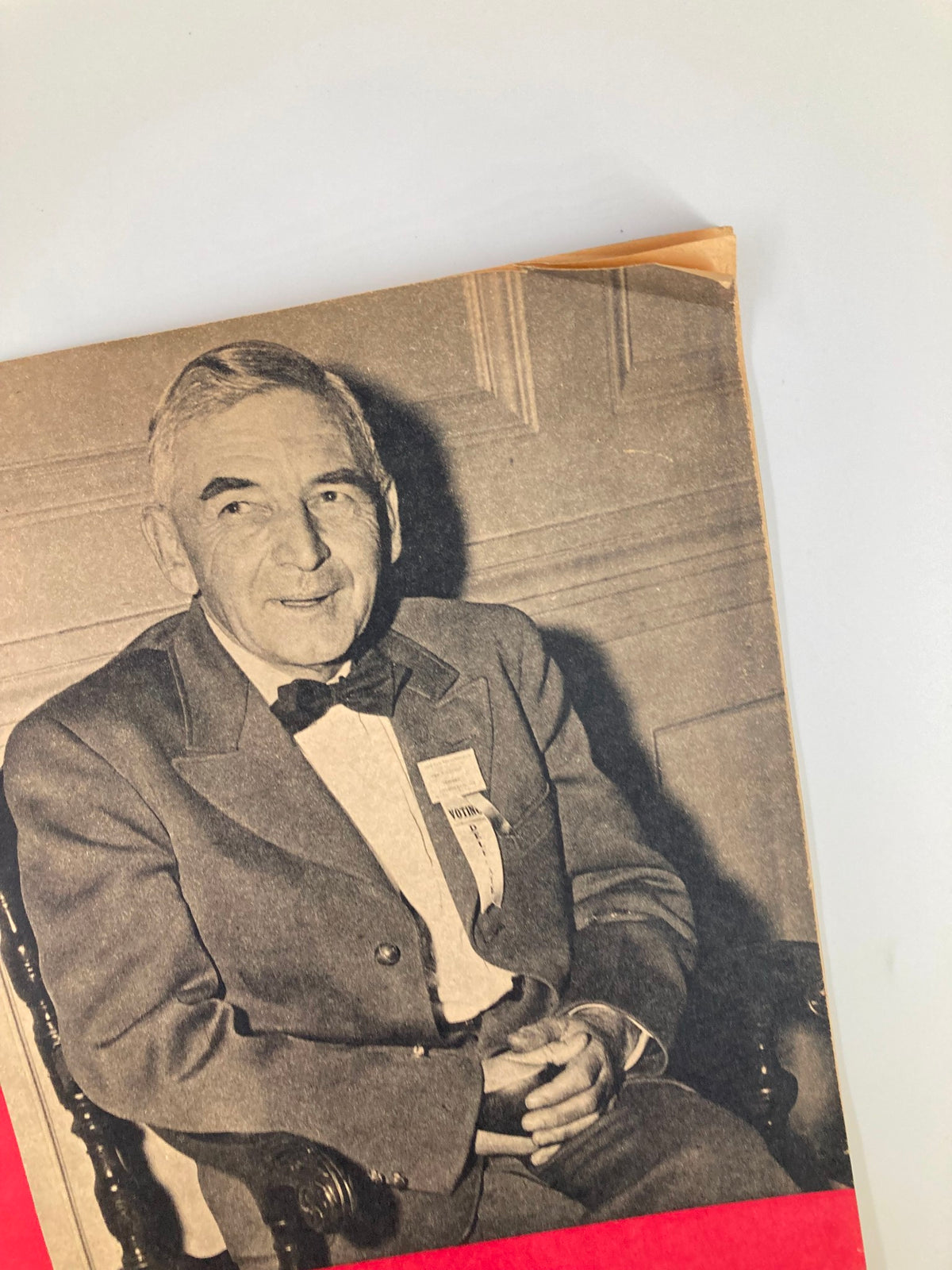 Close-up of VTG The Nation's Agriculture Magazine cover, May 1949, highlighting Sam Wohlford and the magazine's vintage design.
