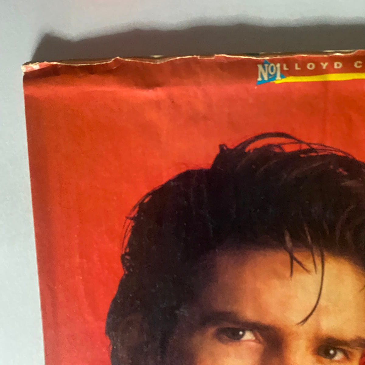 Close-up of the cover of VTG No. 1 Magazine November 30, 1985 highlighting the name Lloyd Cole at the top.