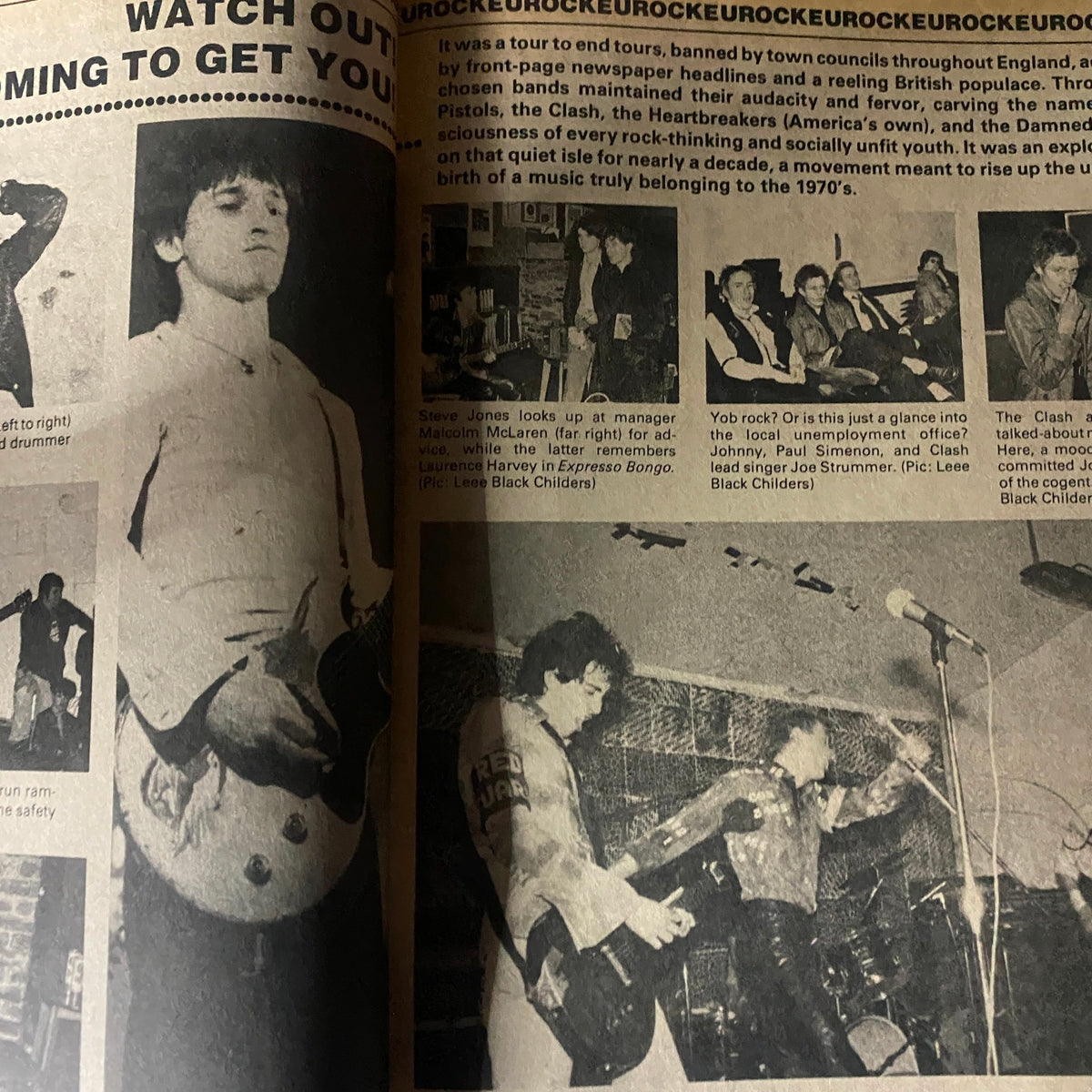 Vintage Rock Scene Magazine June 1977 Bryan Ferry, Patti Smith No Label