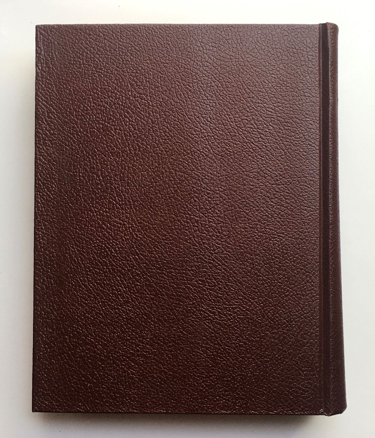 Plain brown cover of the complete compilation book for Woman's Day Magazine from 1957, representing a historical collectible item.