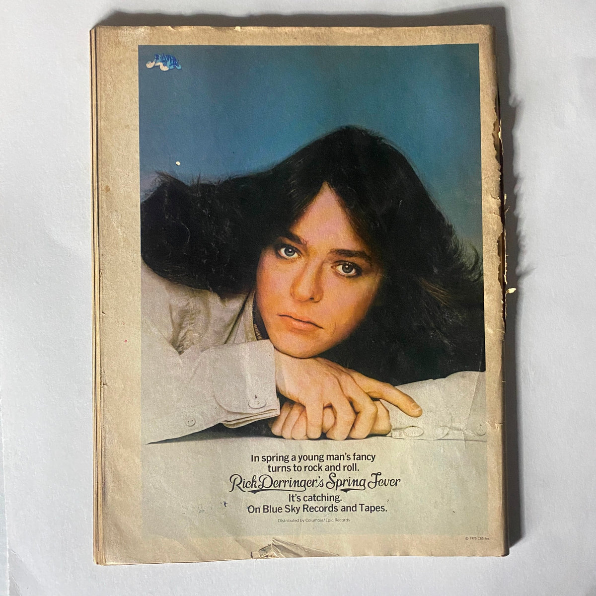 Vintage Circus Magazine June 1975 No. 112 Rick Derringer, Robert Plant No Label